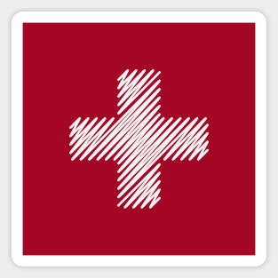 Swiss Cross (Switzerland / Flag / Crest) Magnet